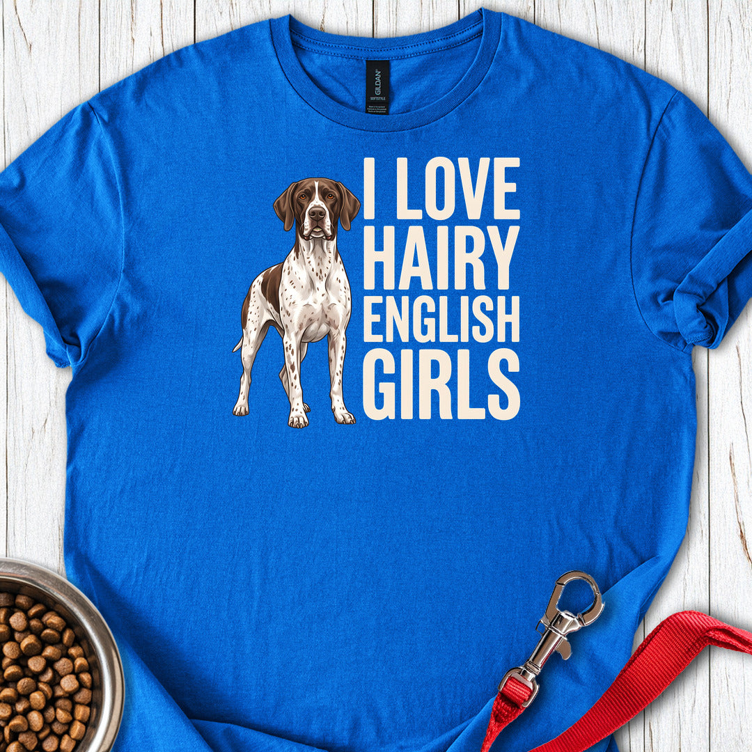 English Pointer Hairy Girls — Royal