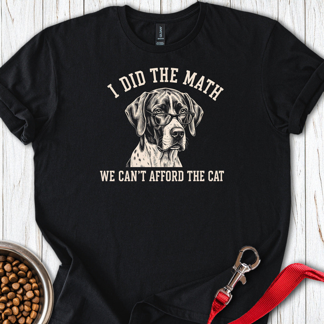 English Pointer I Did The Math Black