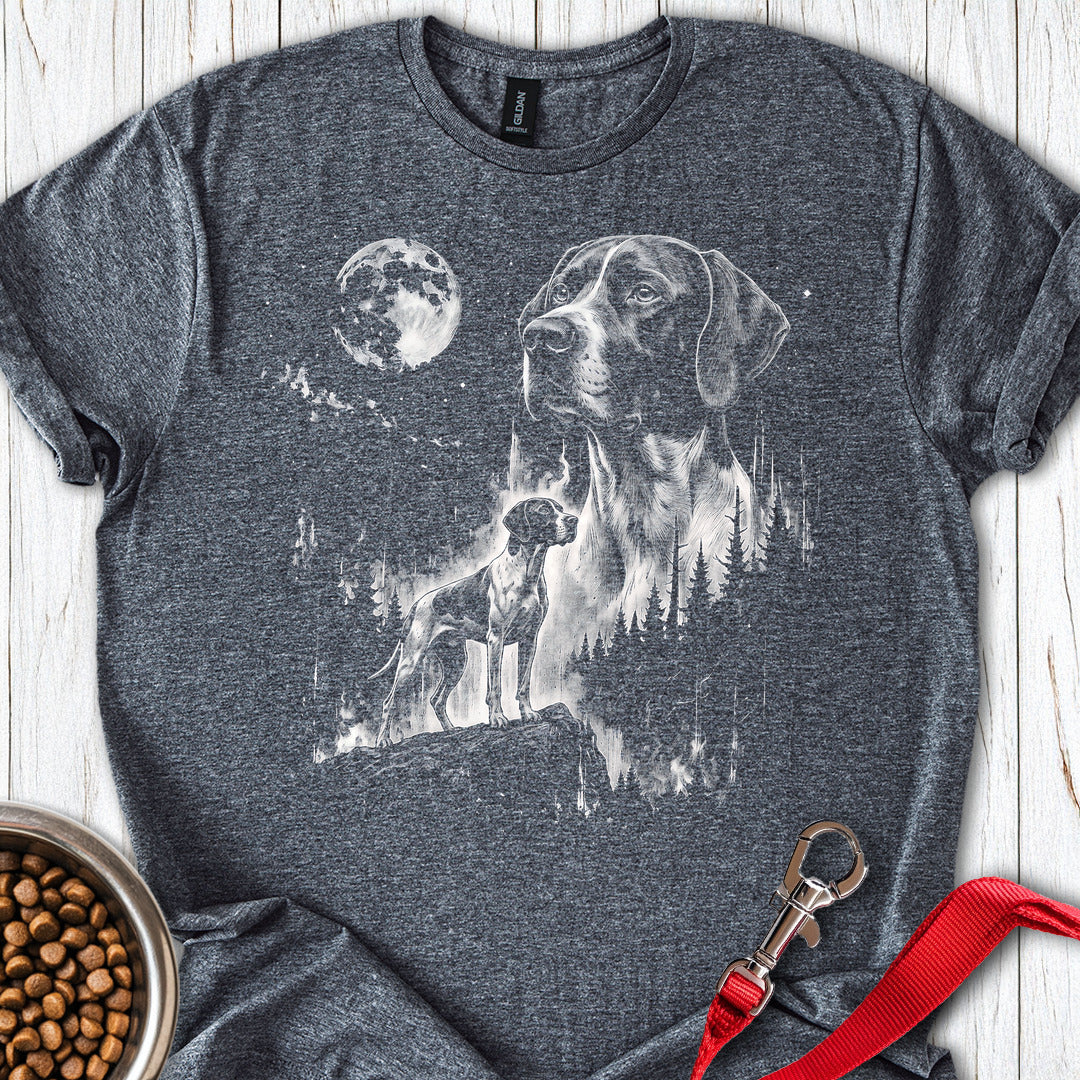 English Pointer Moonlight — Dark Heather