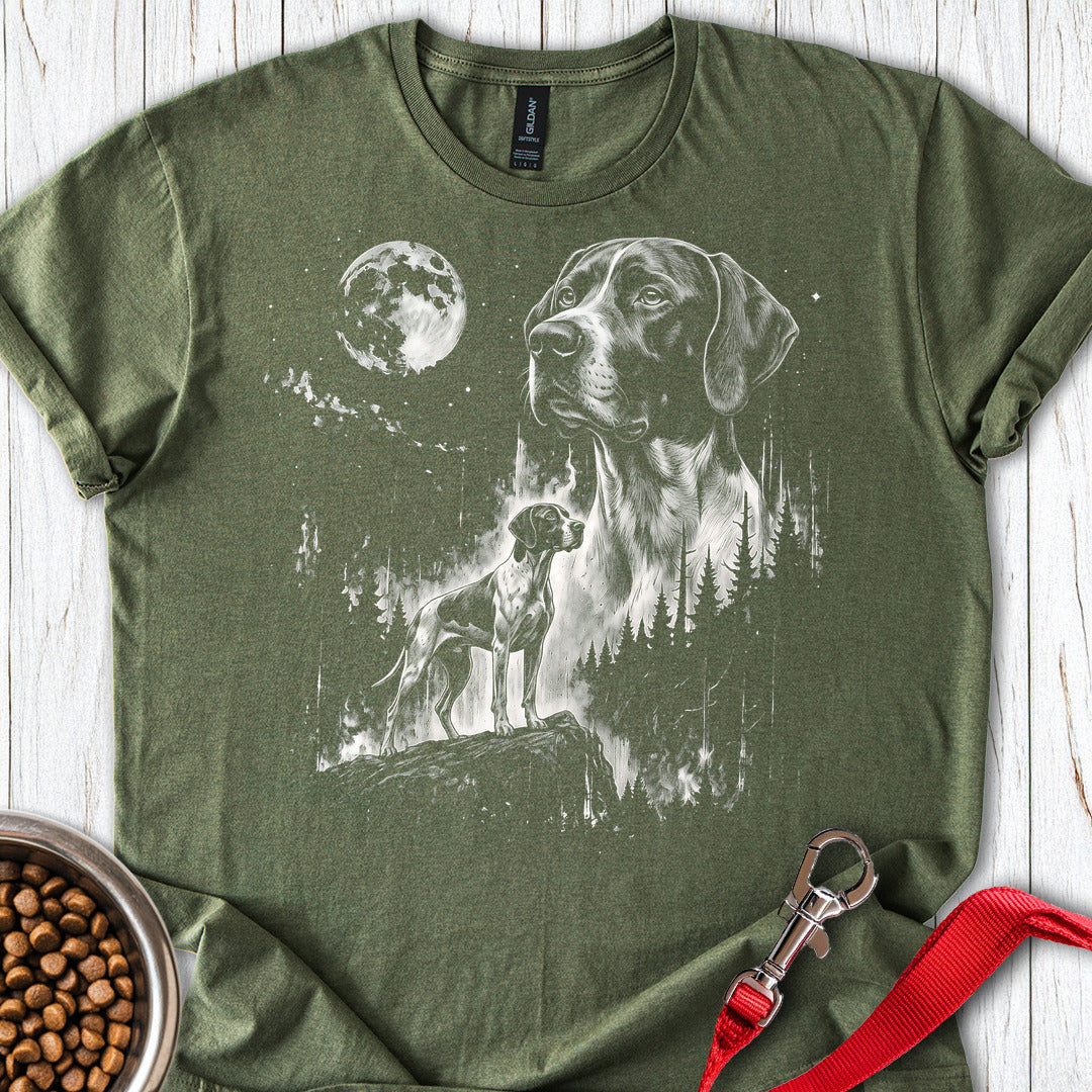 English Pointer Moonlight — Military Green