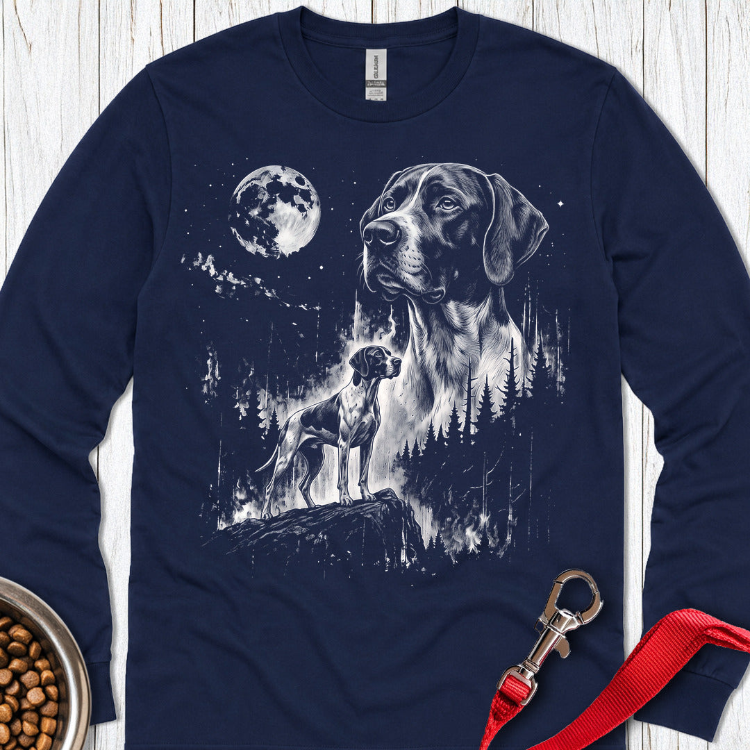 English Pointer Moonlight Long Sleeve — Navy