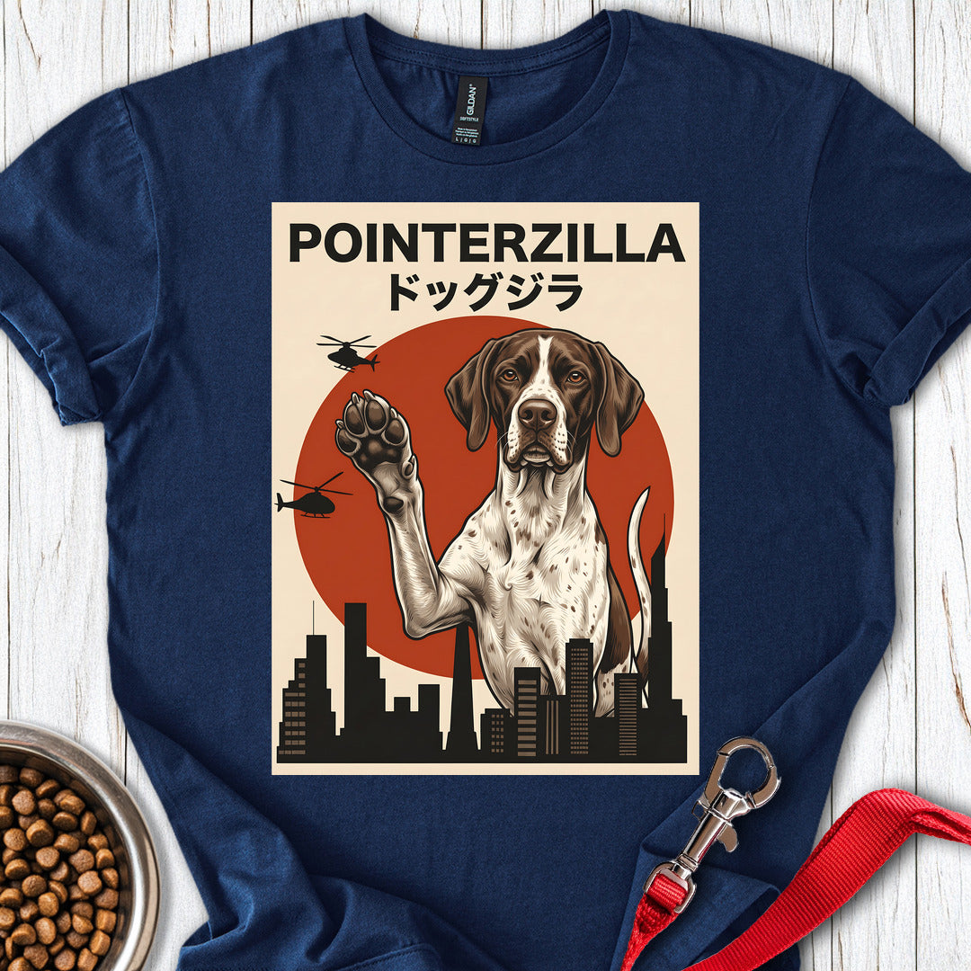 English Pointer Pointerzilla — Navy