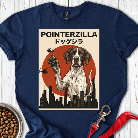 English Pointer Pointerzilla — Navy