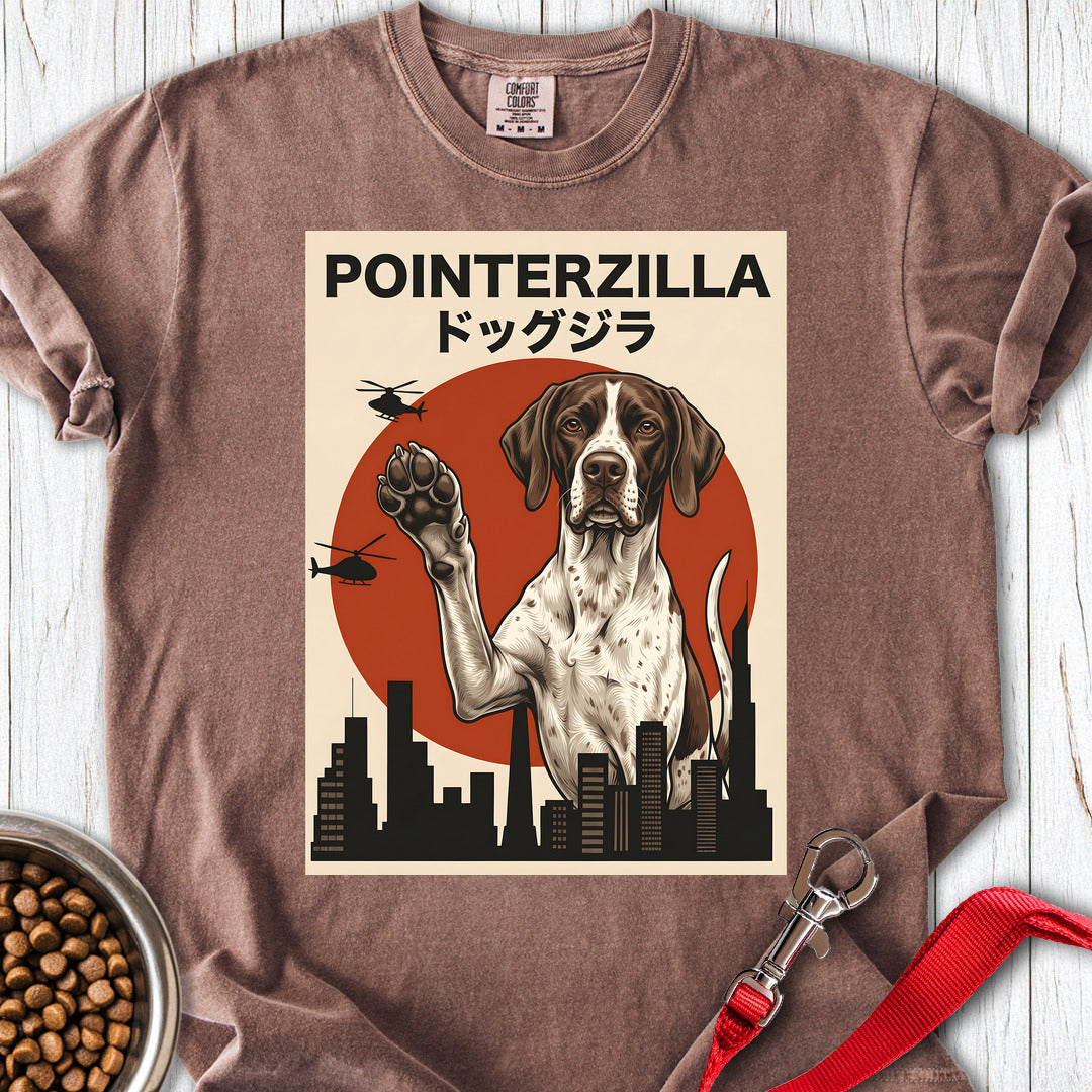 English Pointer Pointerzilla Premium Tee — Espresso