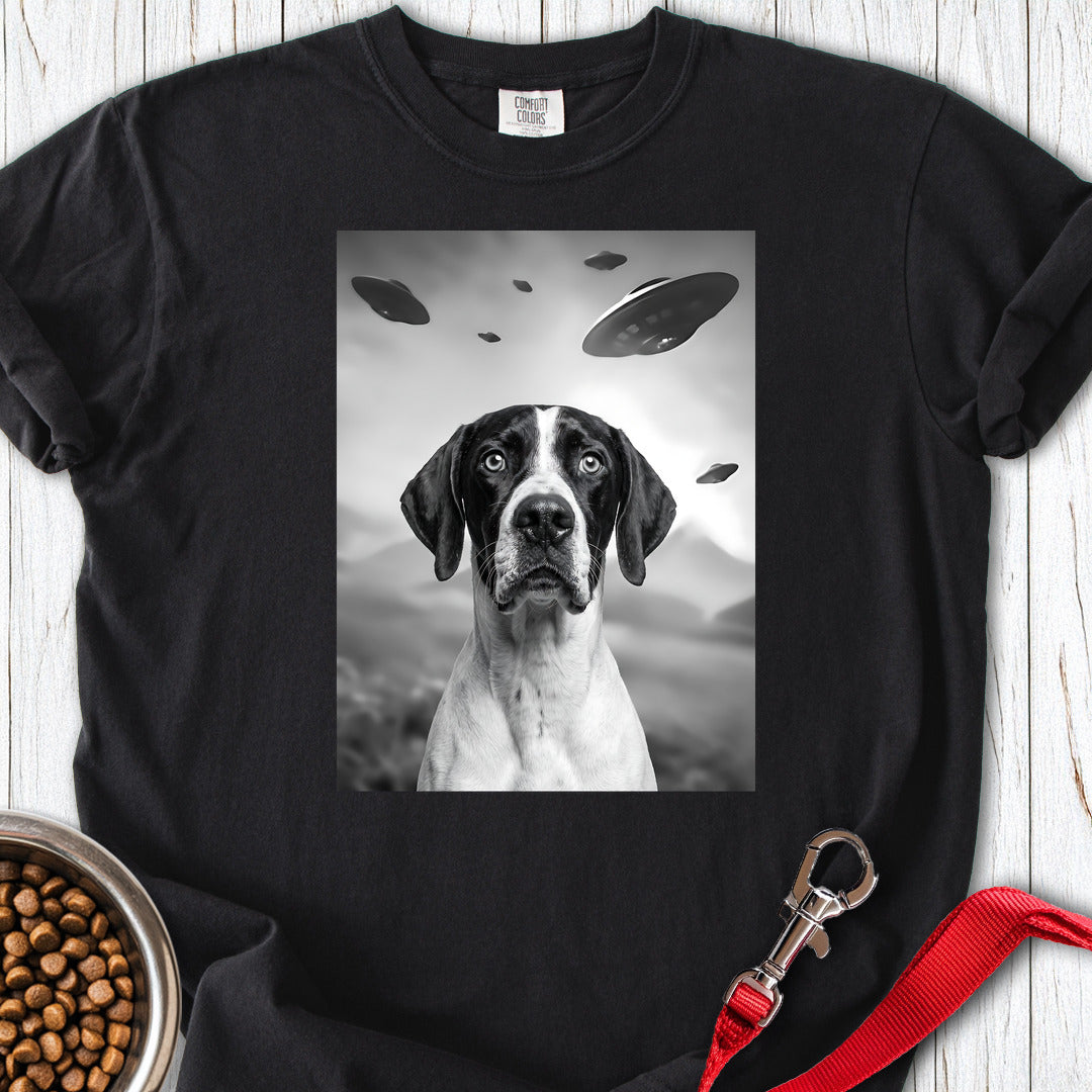 English Pointer UFO Premium Tee — Black