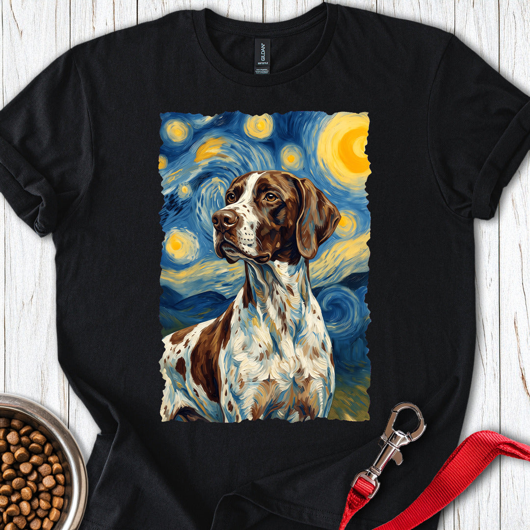 English Pointer Van Gogh — Black