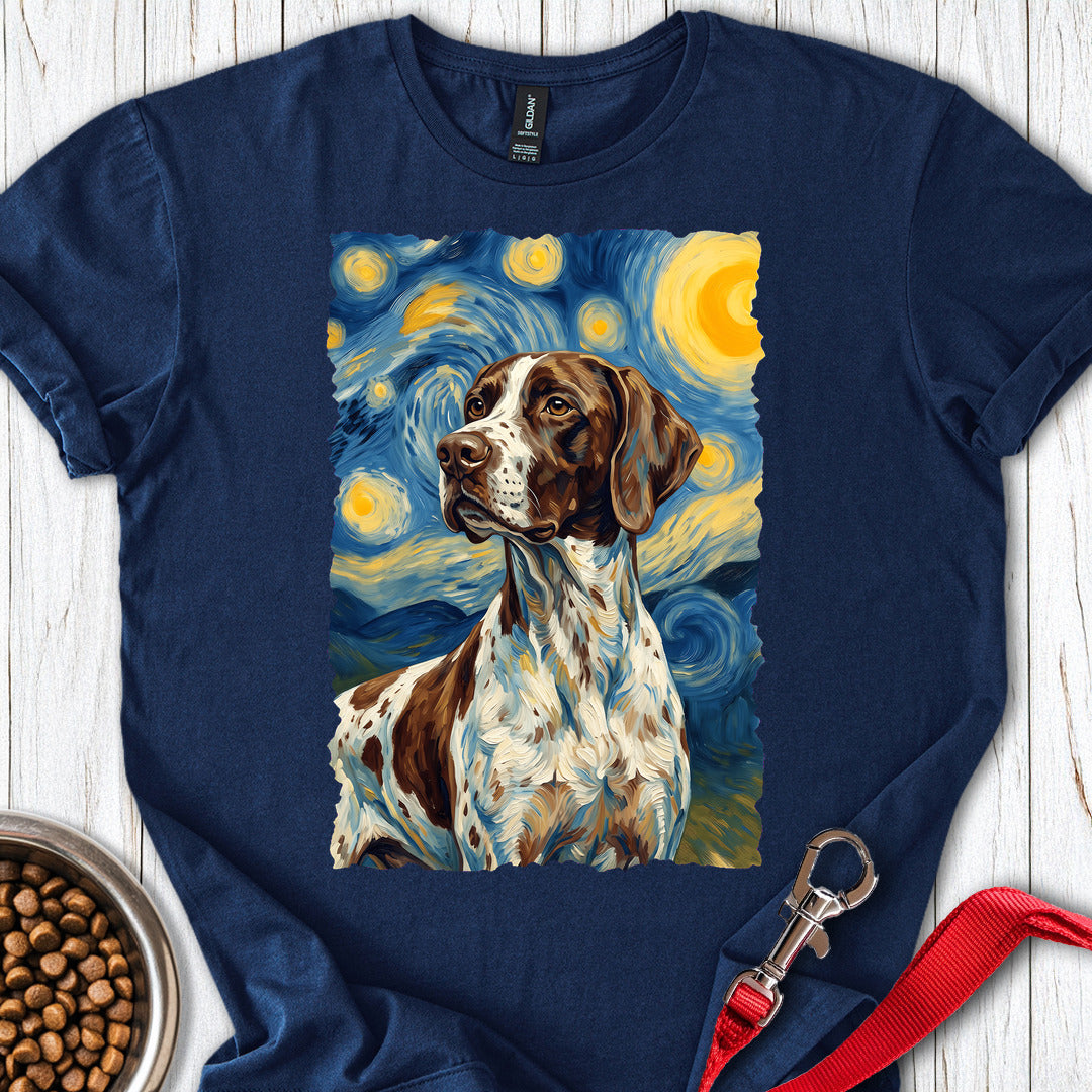 English Pointer Van Gogh — Navy