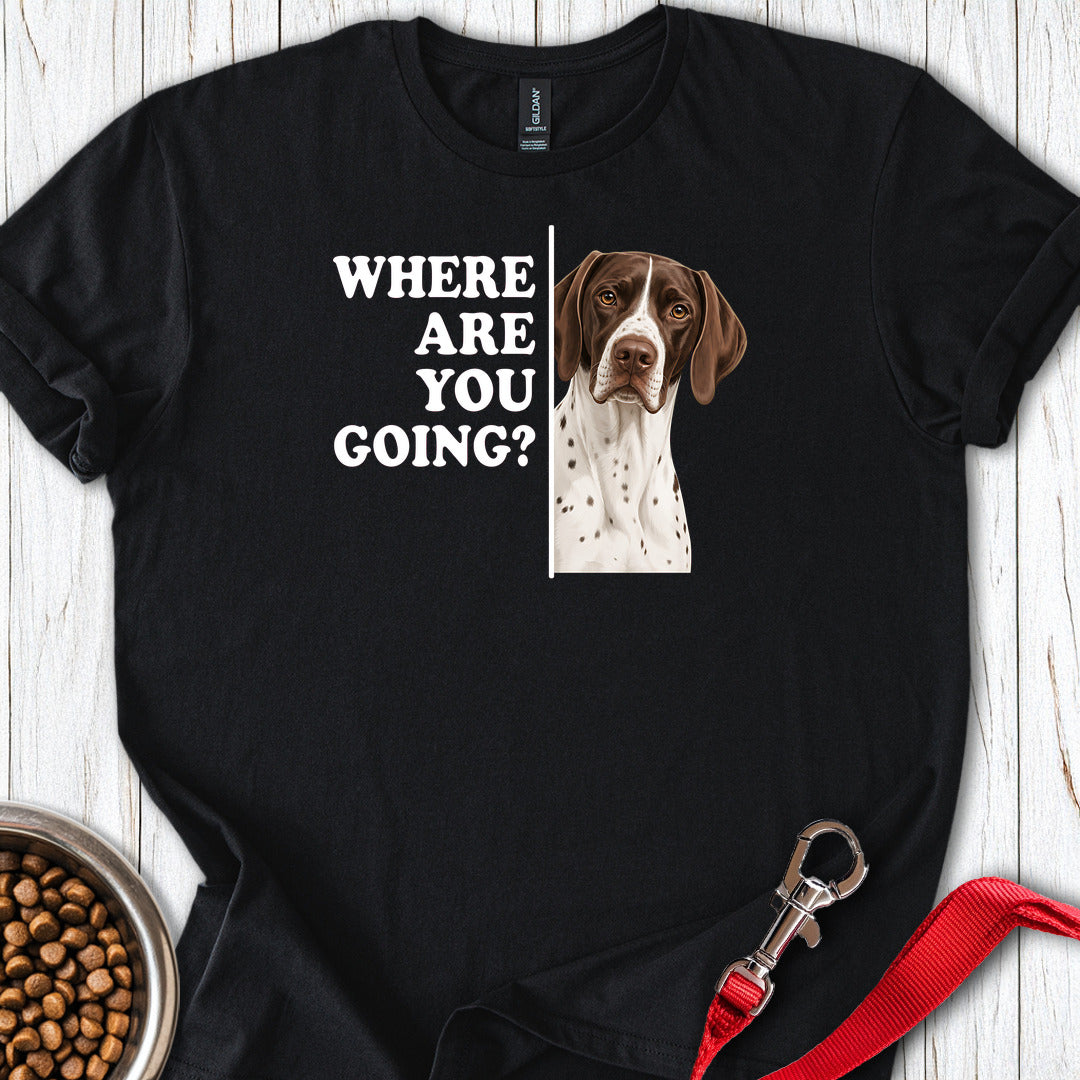 English Pointer Where Are You Going — Black