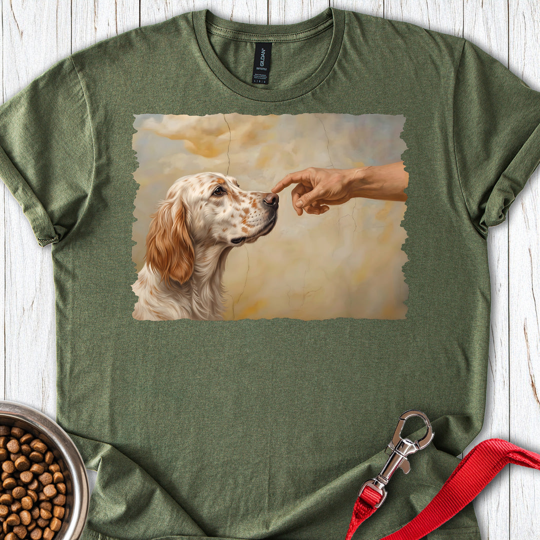 English Setter Creation — Military Green