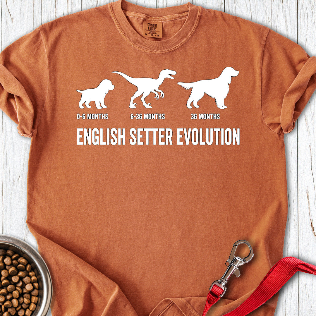 English Setter Evolution Premium Tee Yam