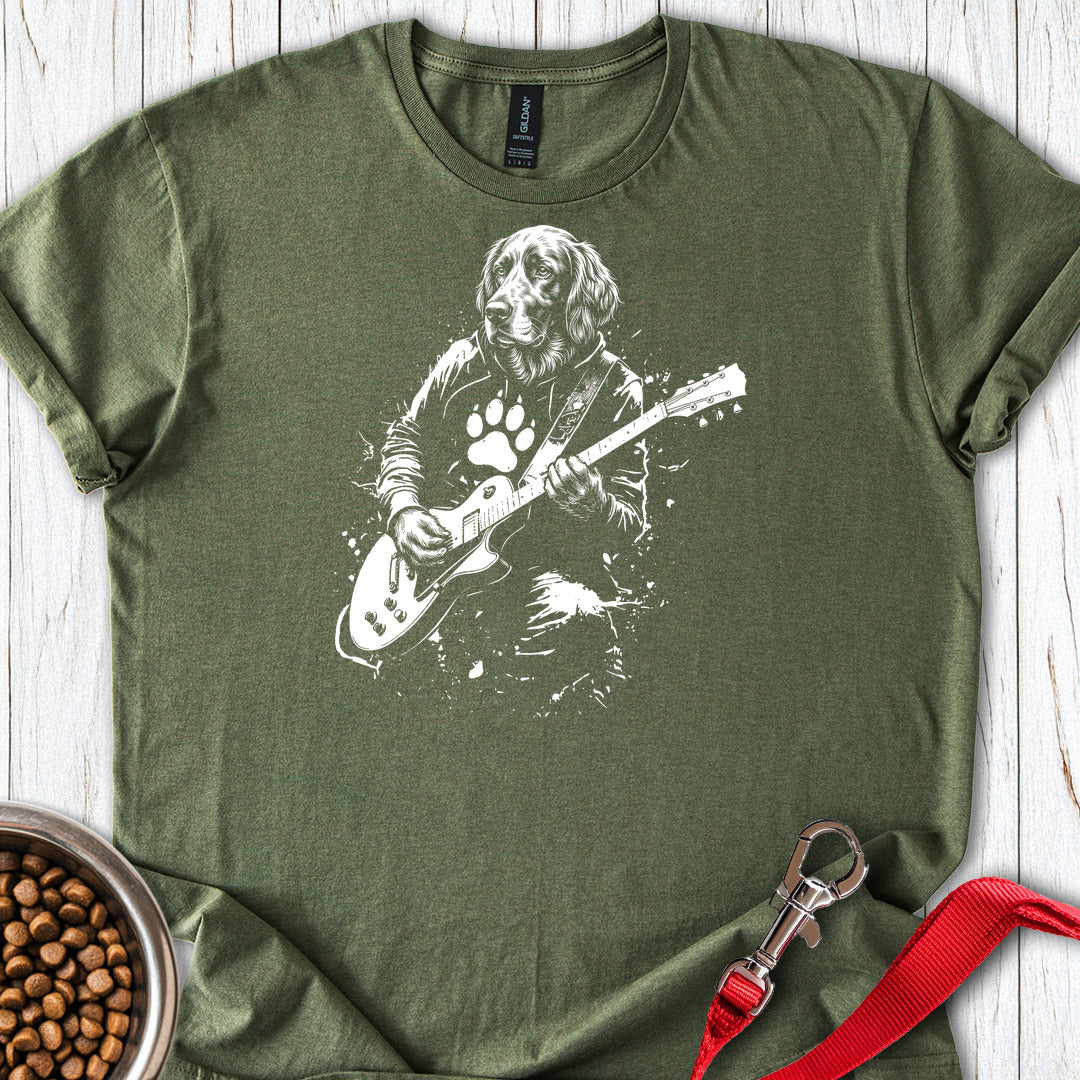 English Setter Guitar — Military Green
