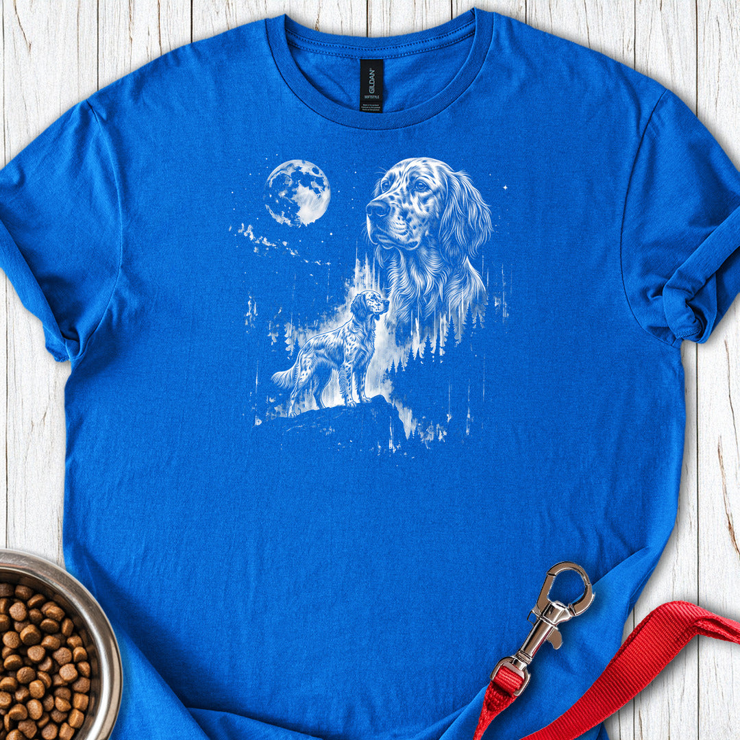 English Setter Moonlight — Royal