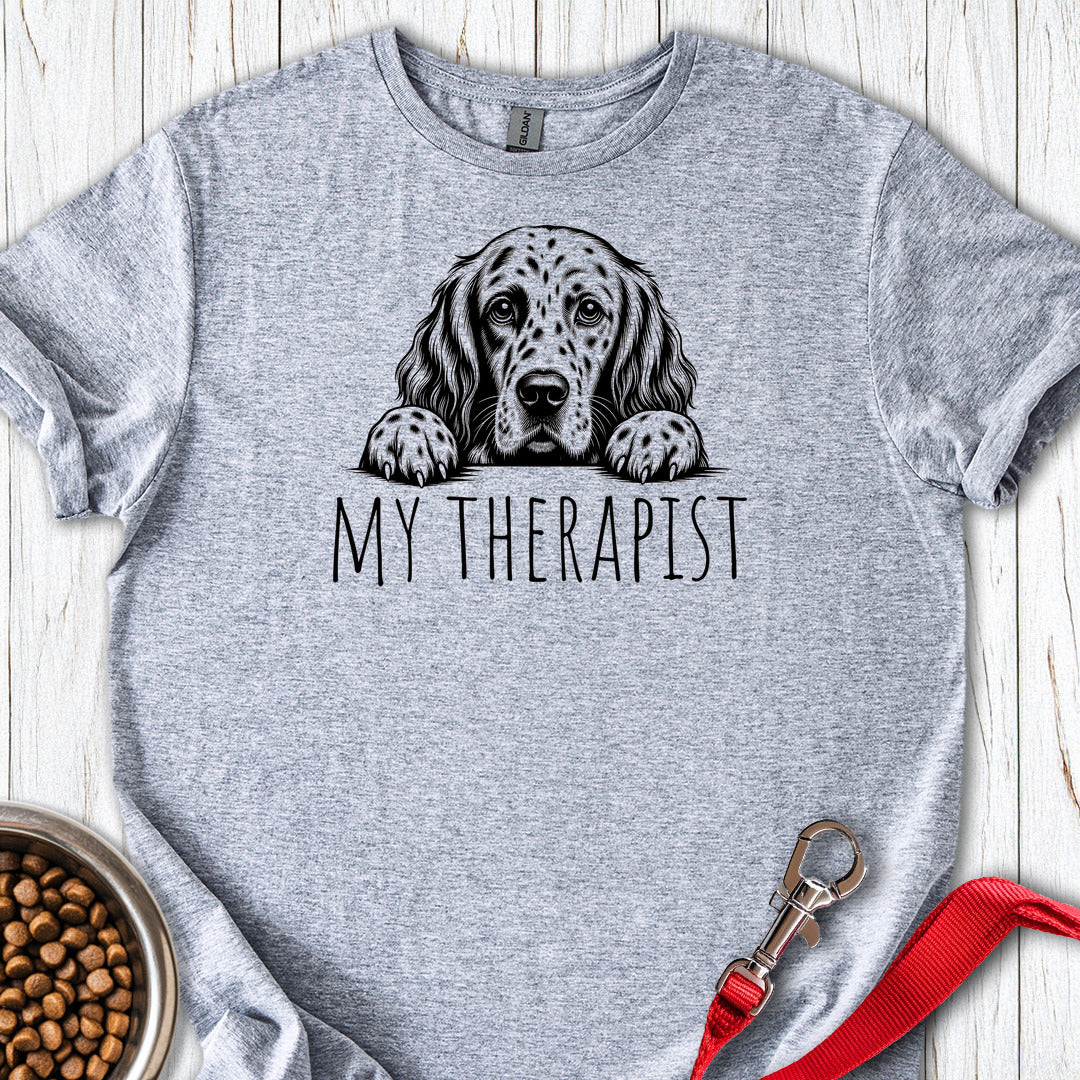 English Setter My Therapist — Sport Grey