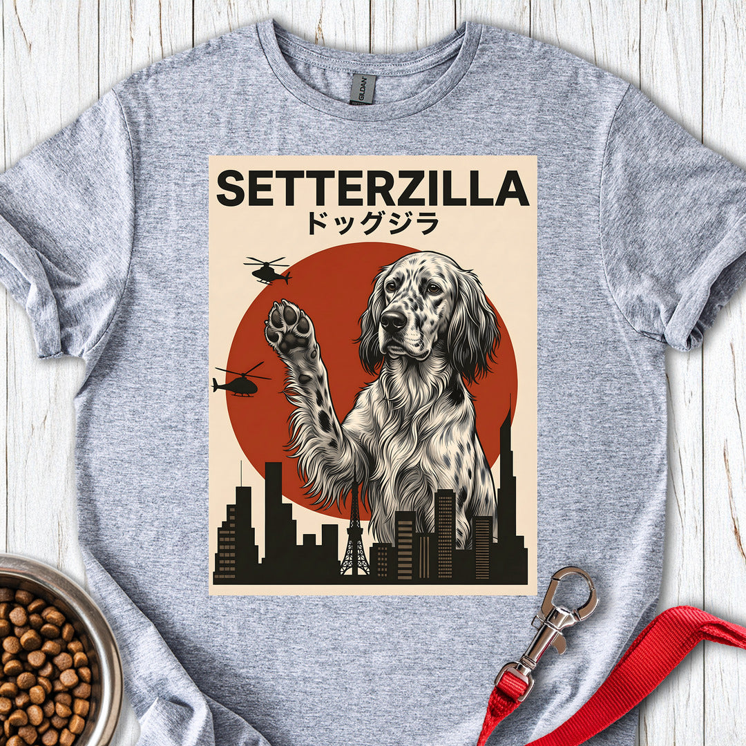 English Setter Setterzilla — Sport Grey