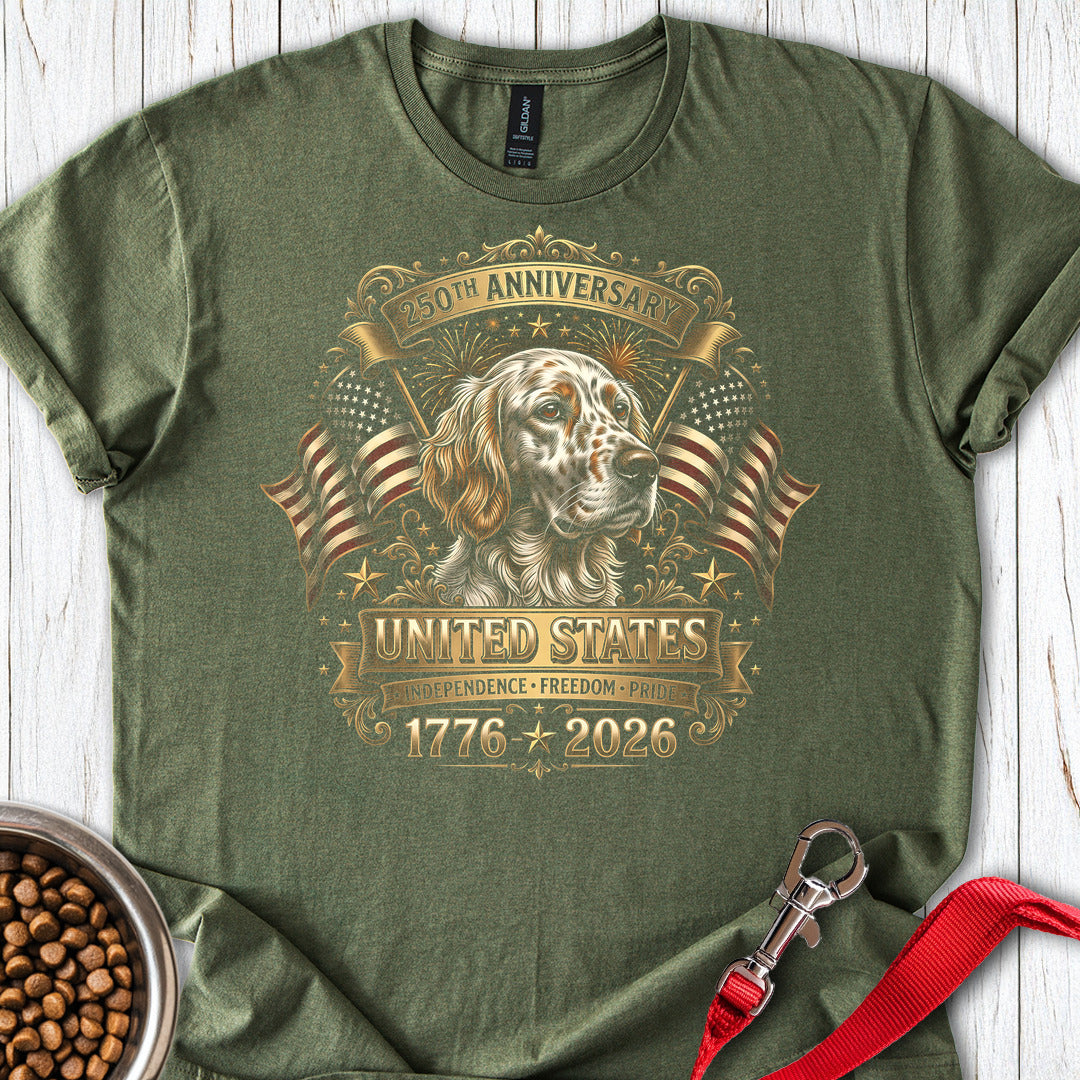 English Setter USA — Military Green