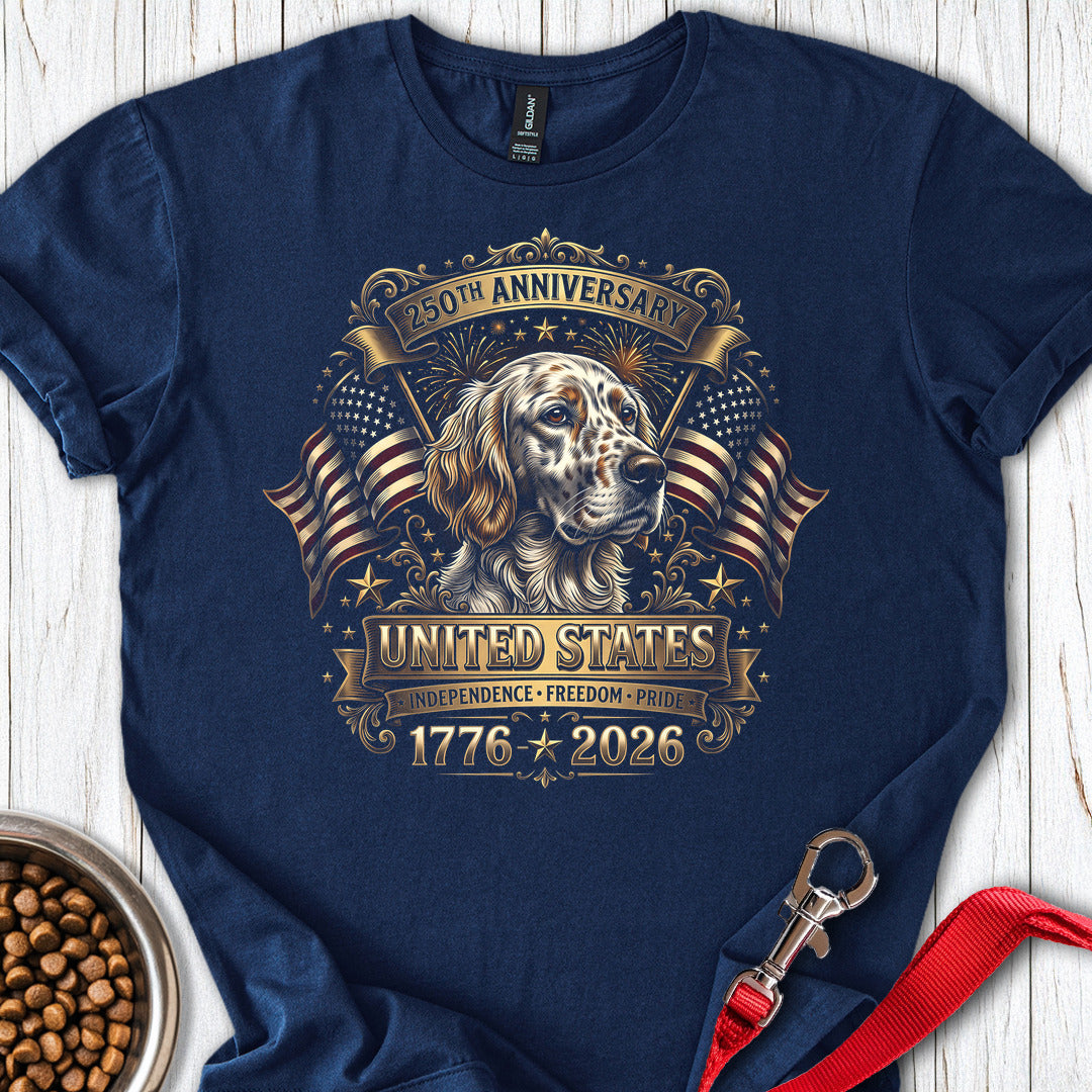 English Setter USA — Navy