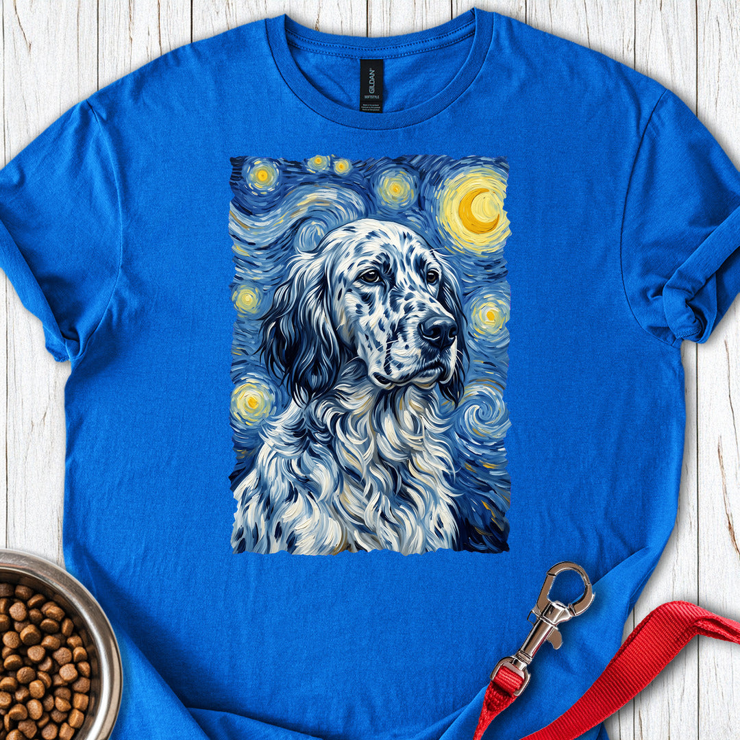 English Setter Van Gogh — Royal