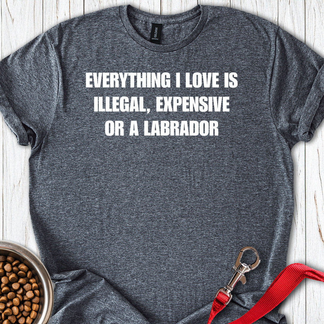 Everything I Love Labrador Dark Heather