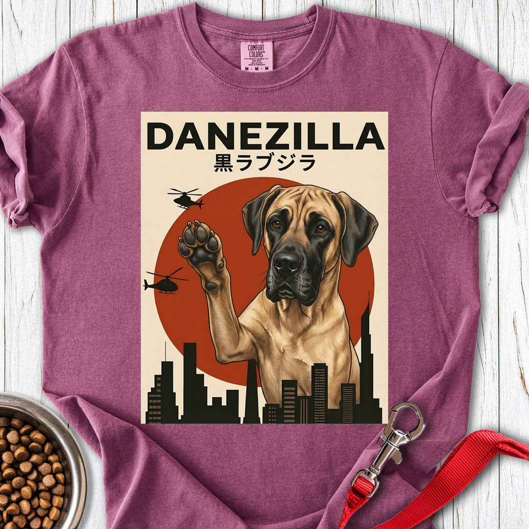 Fawn Danezilla Premium Tee — Berry