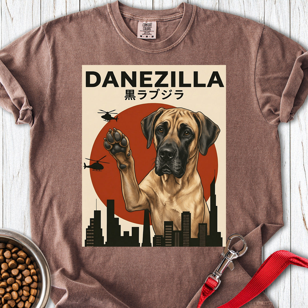 Fawn Danezilla Premium Tee — Espresso