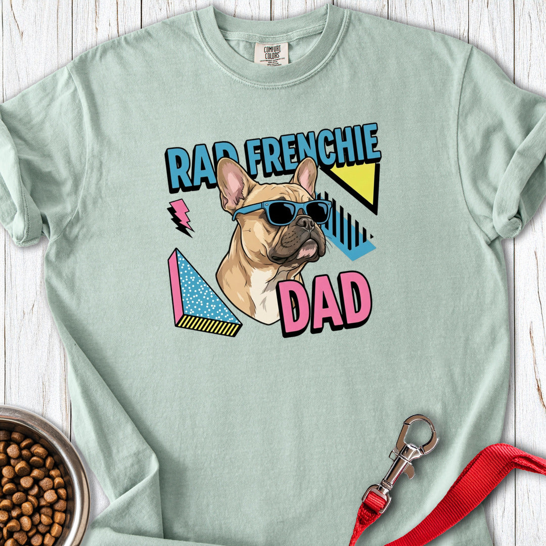 Fawn Frenchie Dad 90's Premium Tee Bay