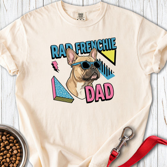 Fawn Frenchie Dad 90's Premium Tee Ivory