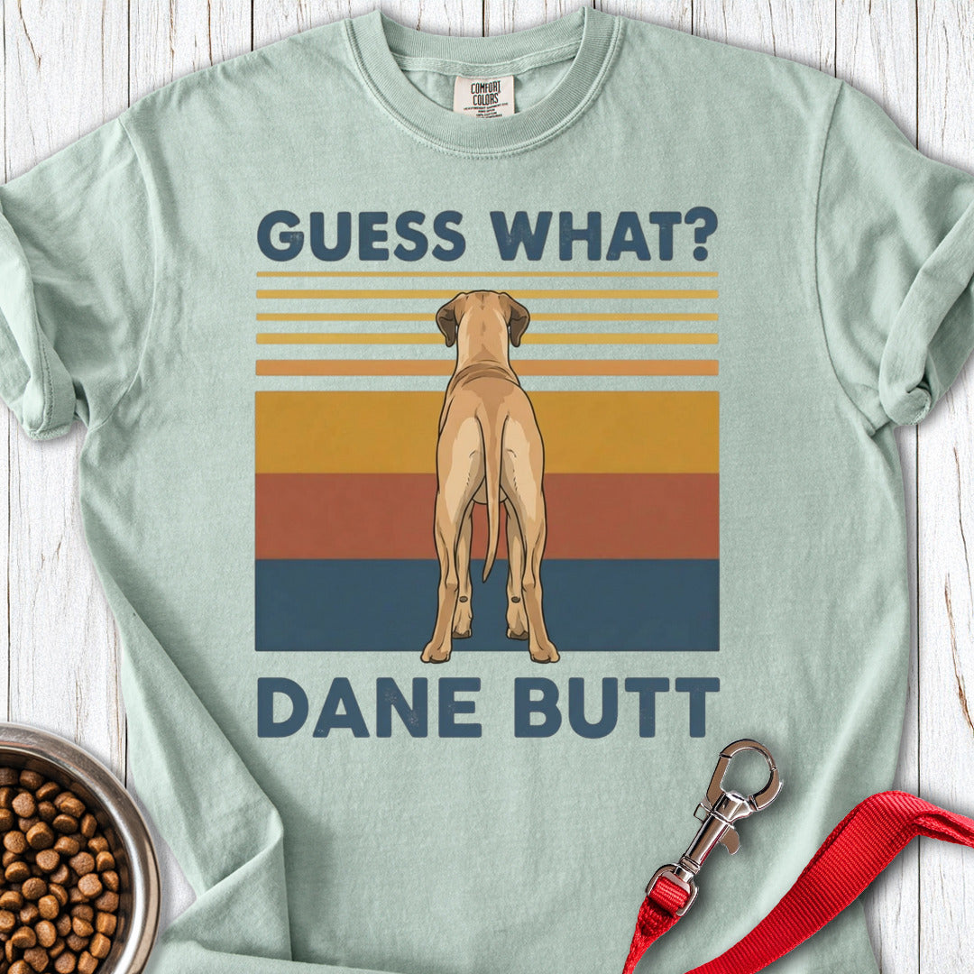 Fawn Great Dane Butt Premium Tee — Bay