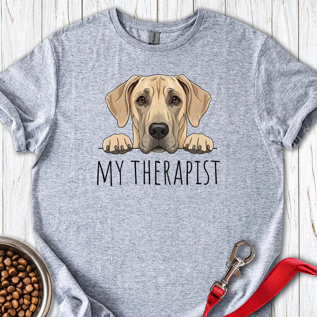 Fawn Great Dane My Therapist Sport Grey