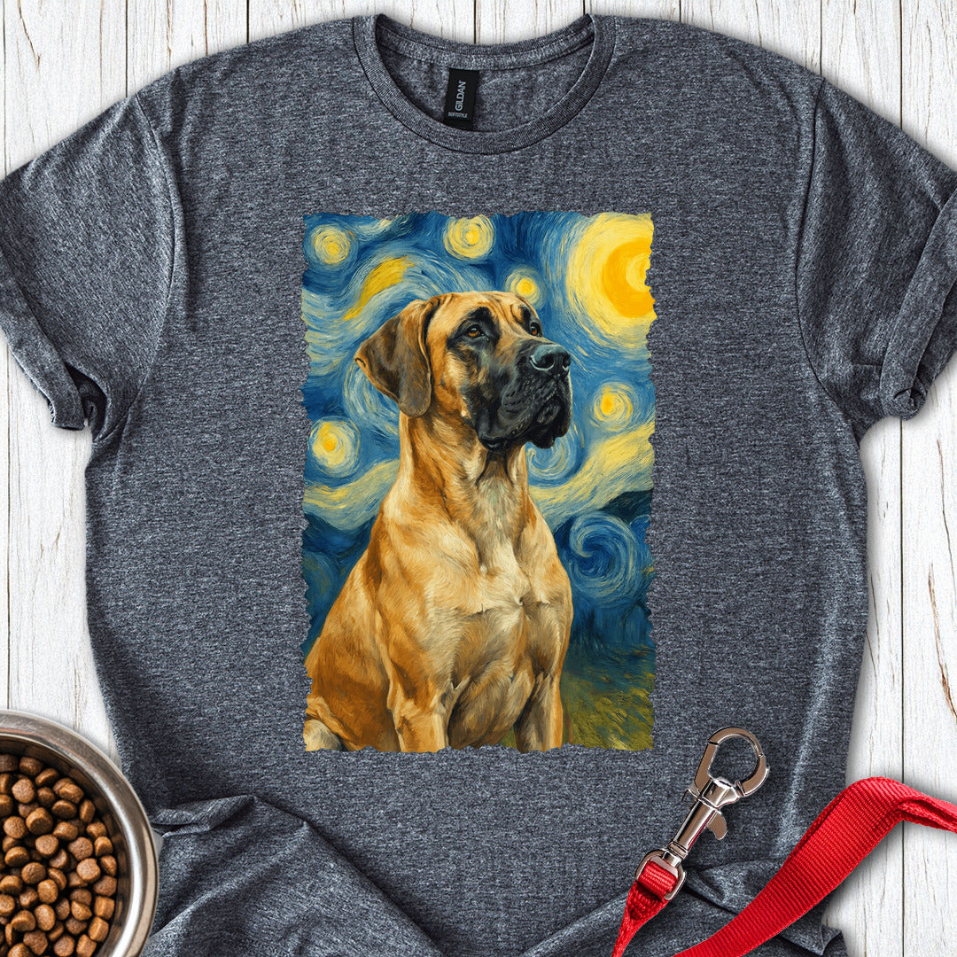 Fawn Great Dane Van Gogh Dark Heather