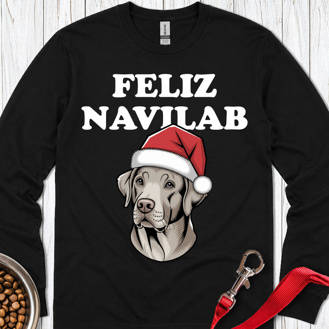 Feliz Navilab Silver Lab Long Sleeve — Black