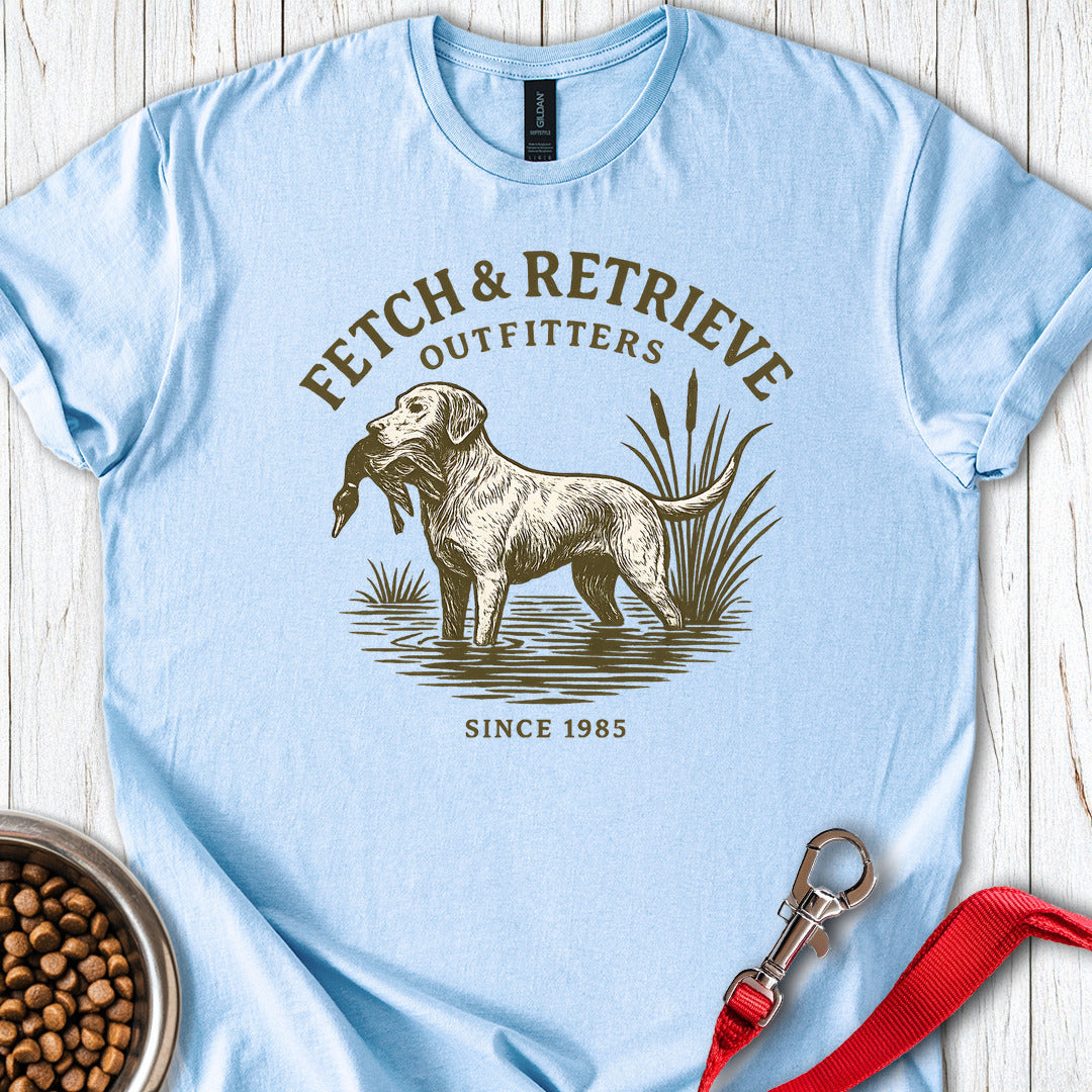 Fetch & Retrieve Labrador Light Blue