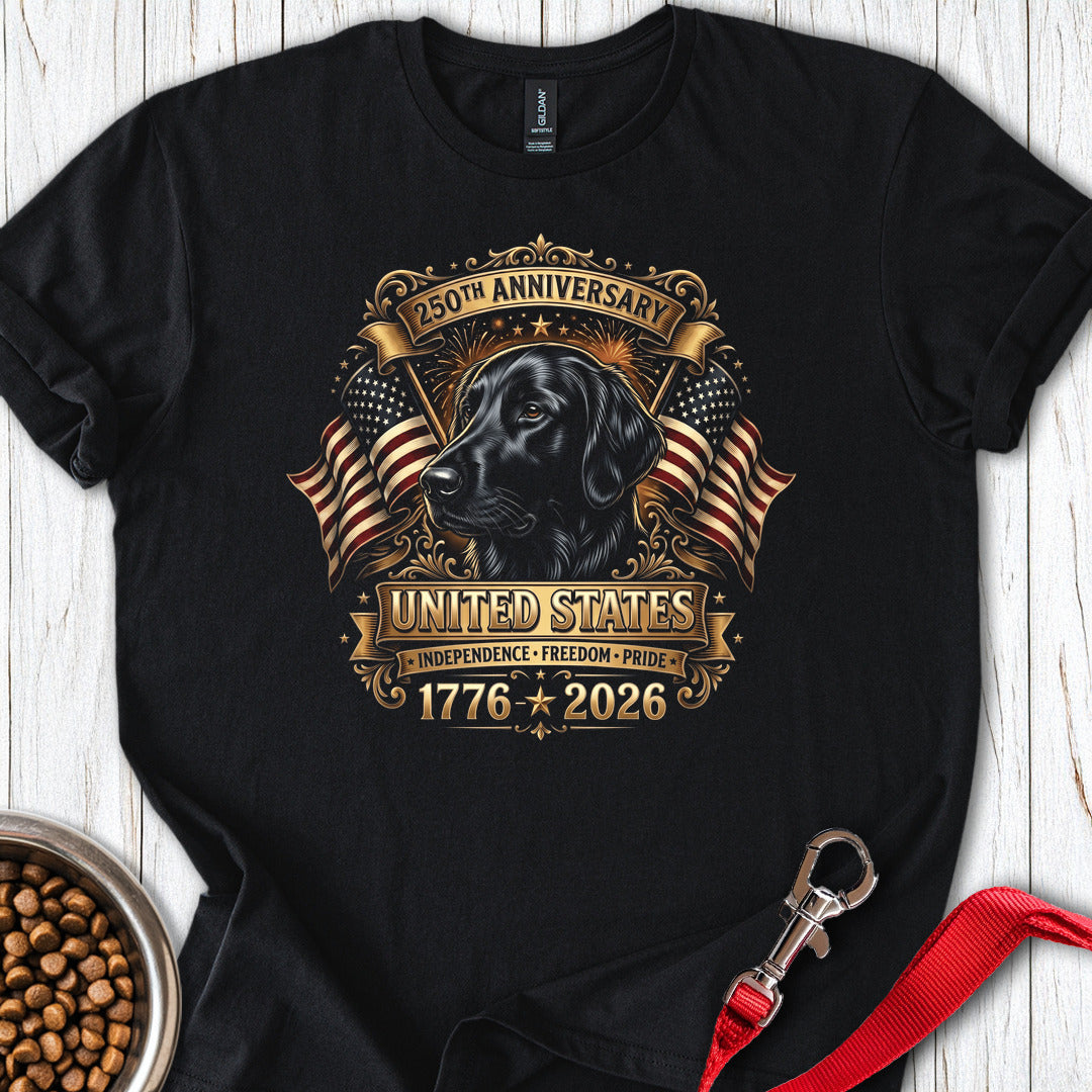Flat Coated Retriever 250 Years Anniversary — Black