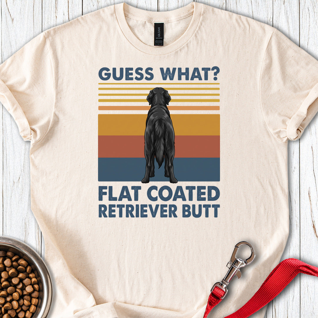 Flat Coated Retriever Butt — Natural