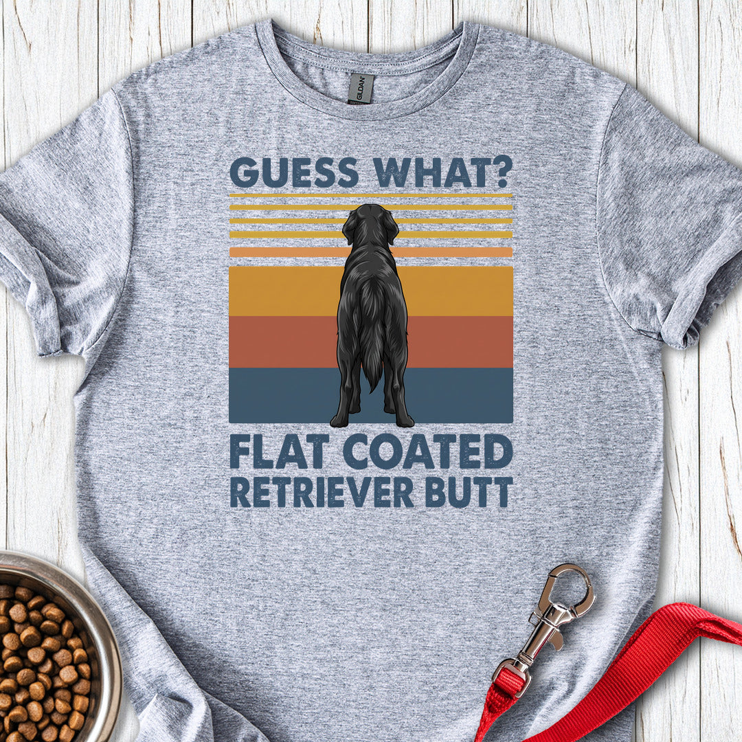 Flat Coated Retriever Butt — Sport Grey