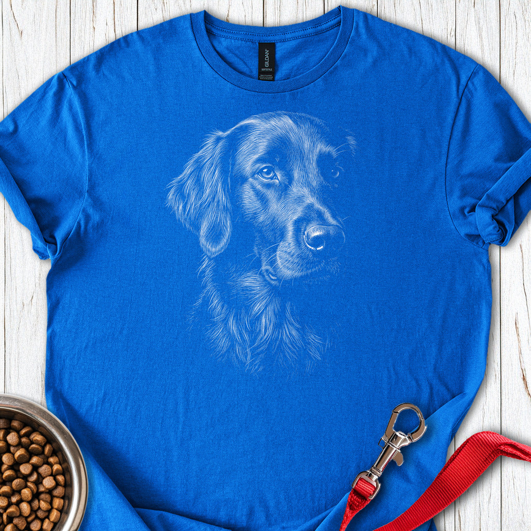 Flat Coated Retriever Engraved — Royal