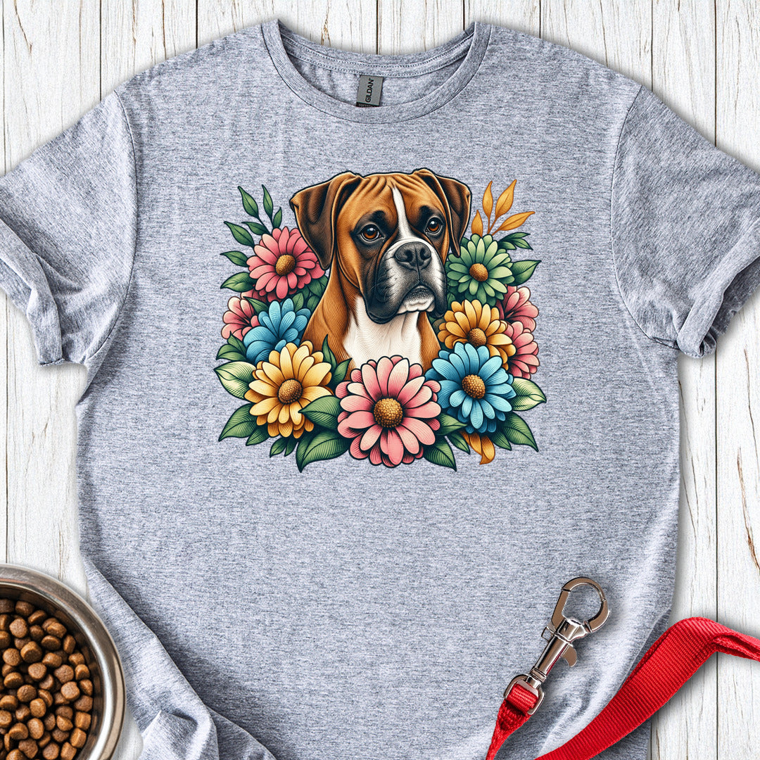 Floral Boxer — Sport Grey
