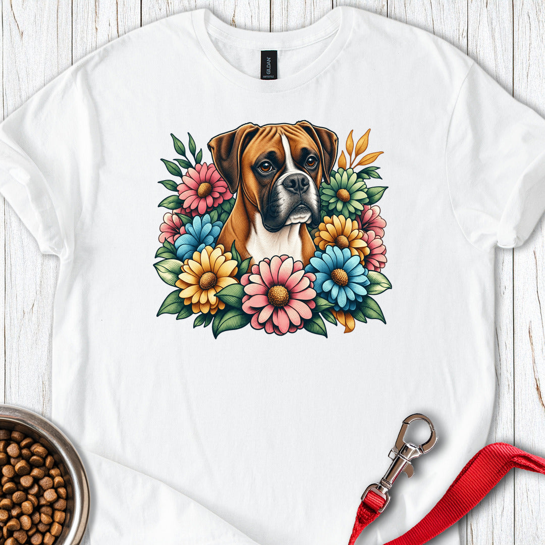 Floral Boxer — White