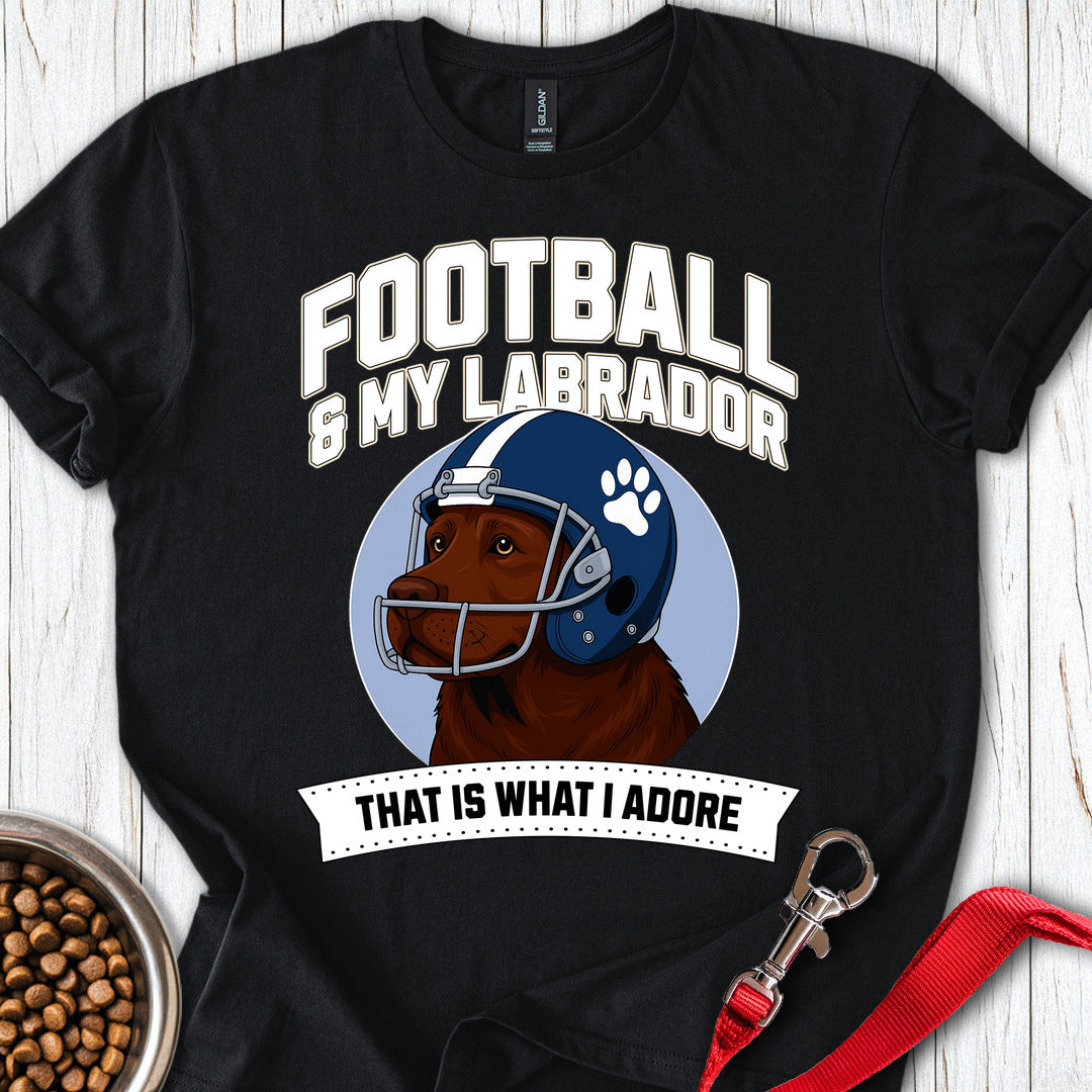 Football Chocolate Labrador Black