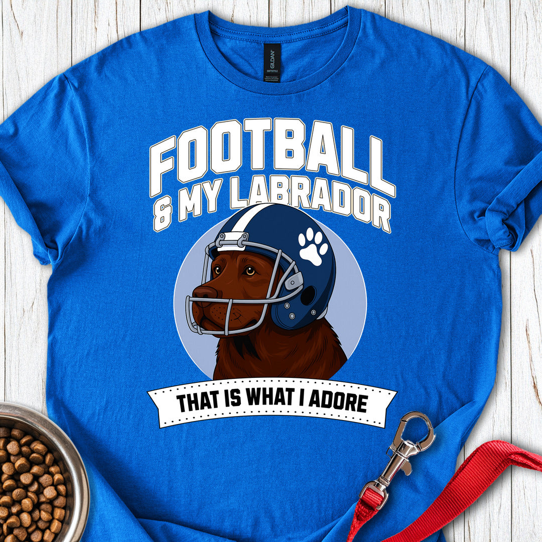 Football Chocolate Labrador Royal