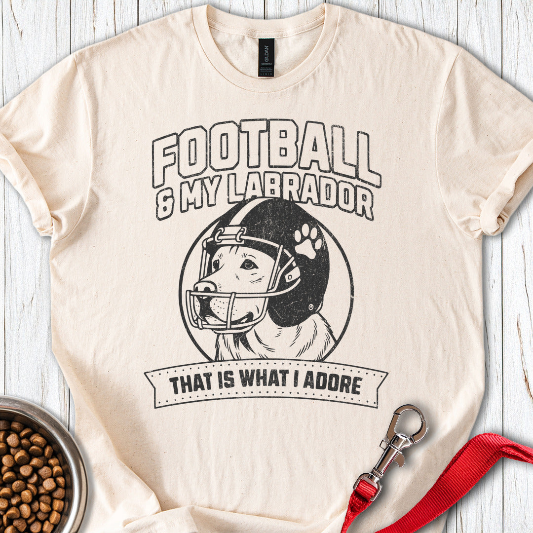 Football & My Labrador Natural