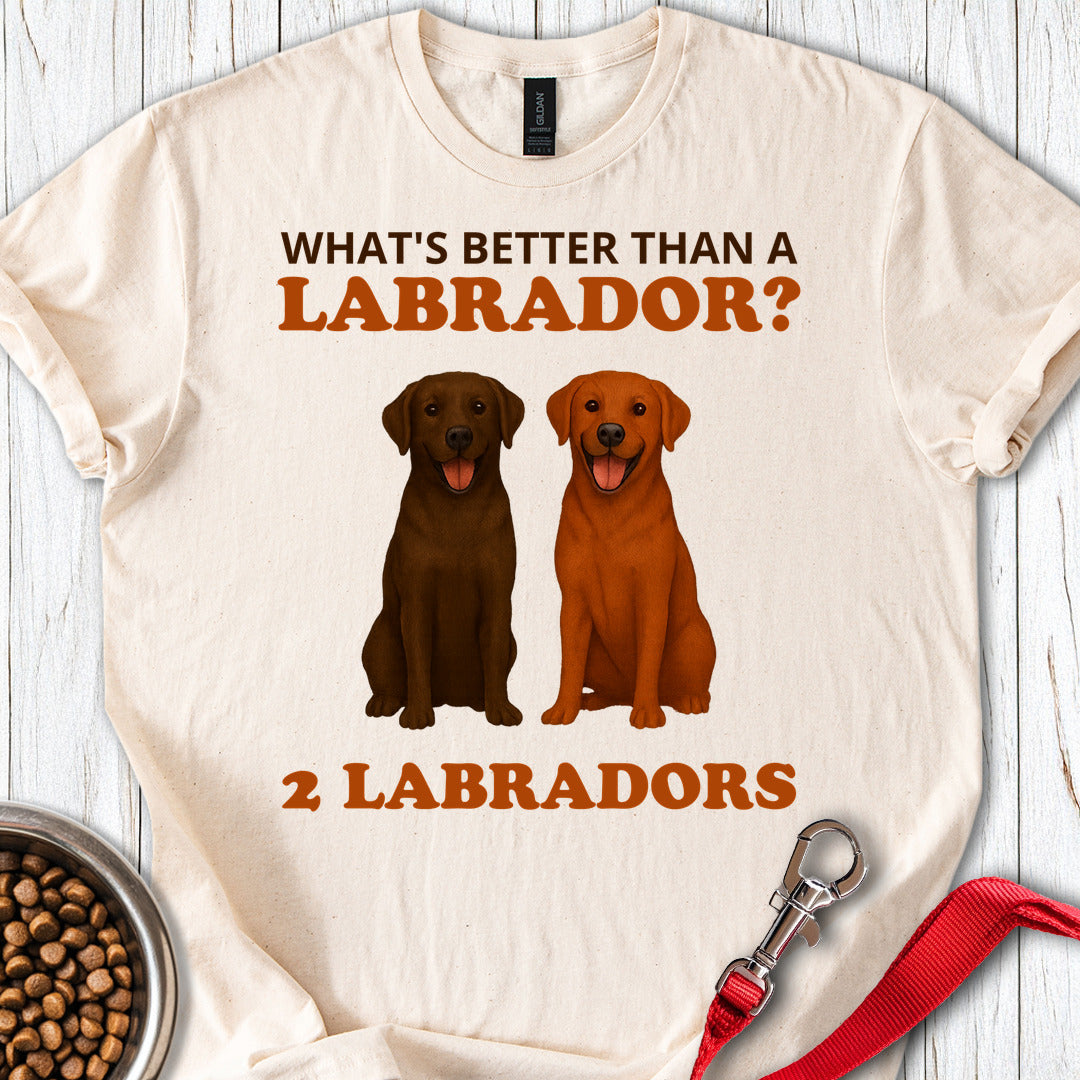 Fox Red and Chocolate Labrador Natural