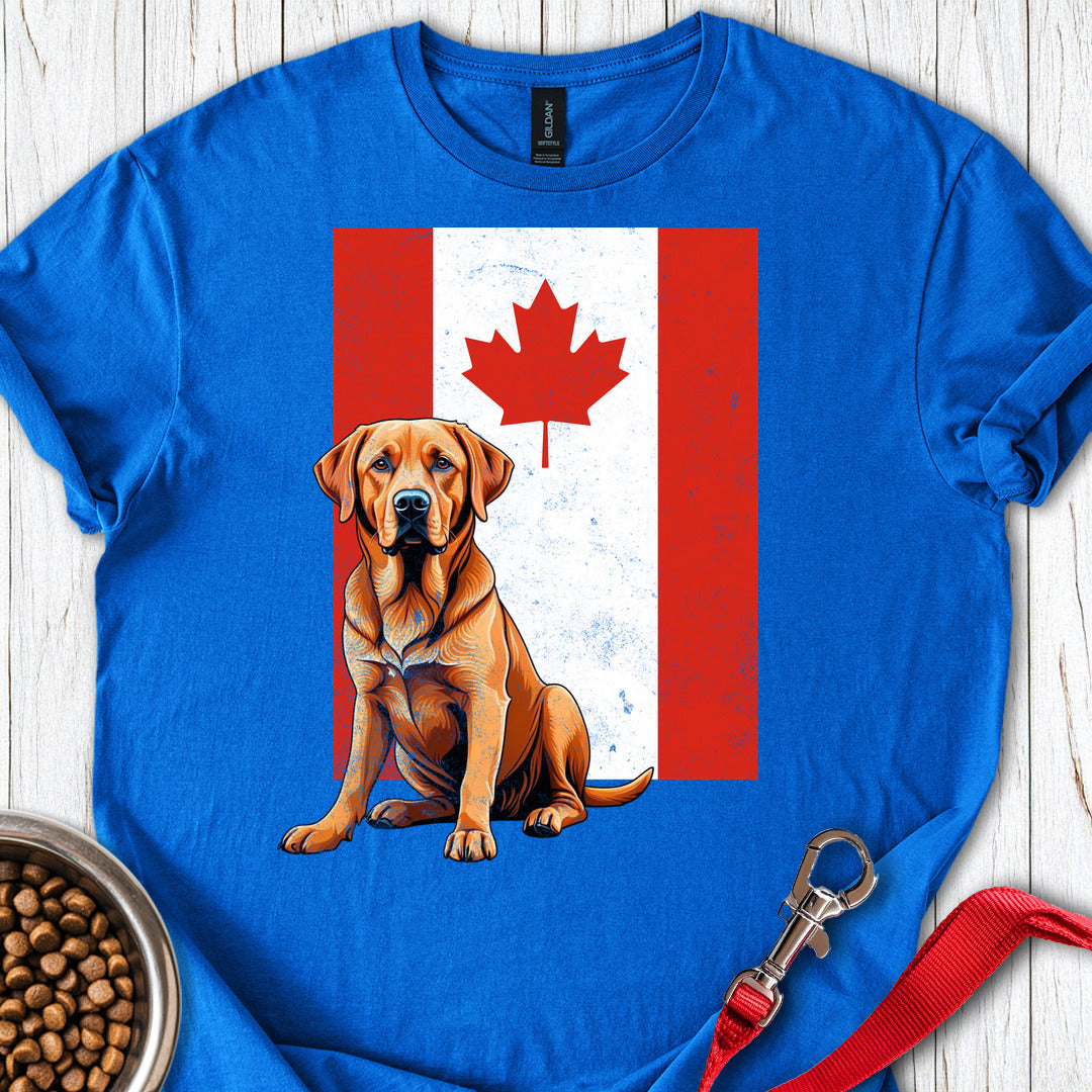 Fox Red Labrador Canada Flag Royal