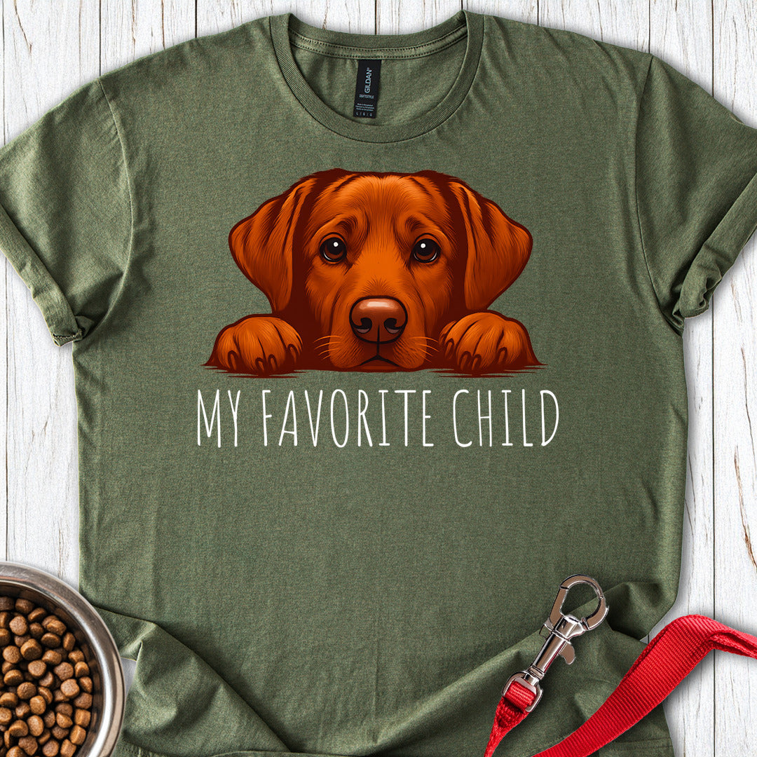 Fox Red Labrador Favorite Child Military Green