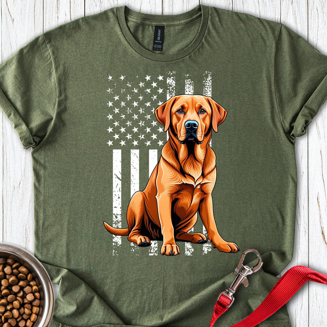 Fox Red Labrador USA Military Green