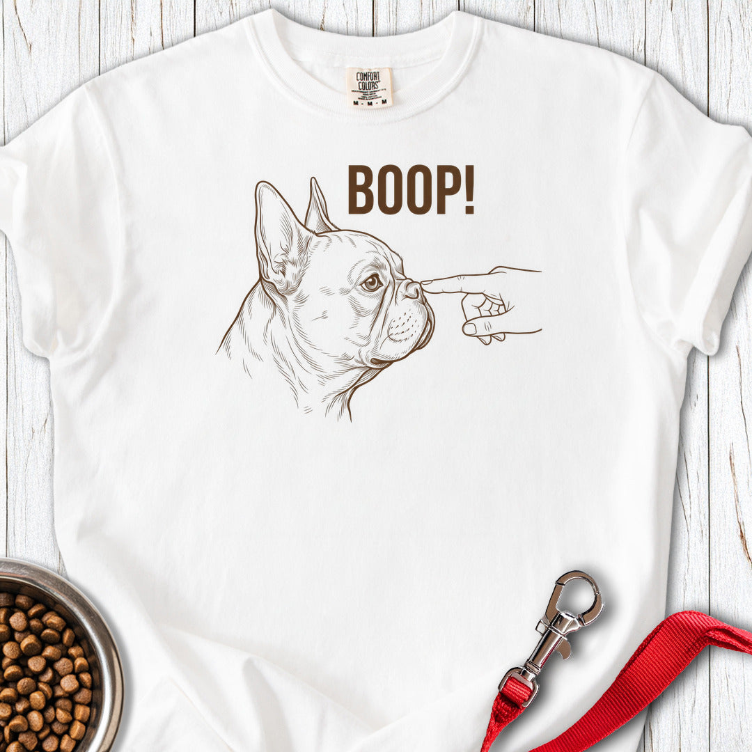 French Bulldog Boop Premium Tee White