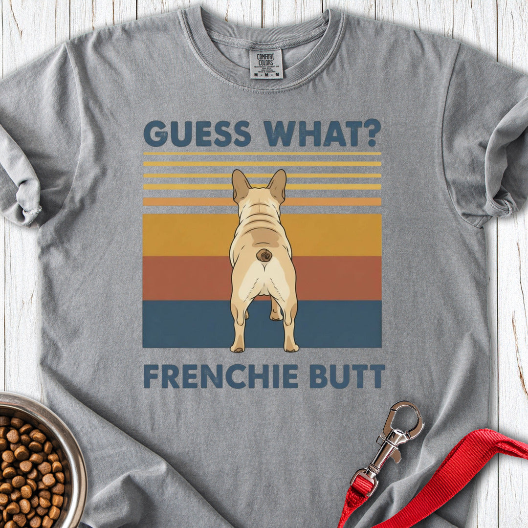 French Bulldog Butt Premium Tee — Grey
