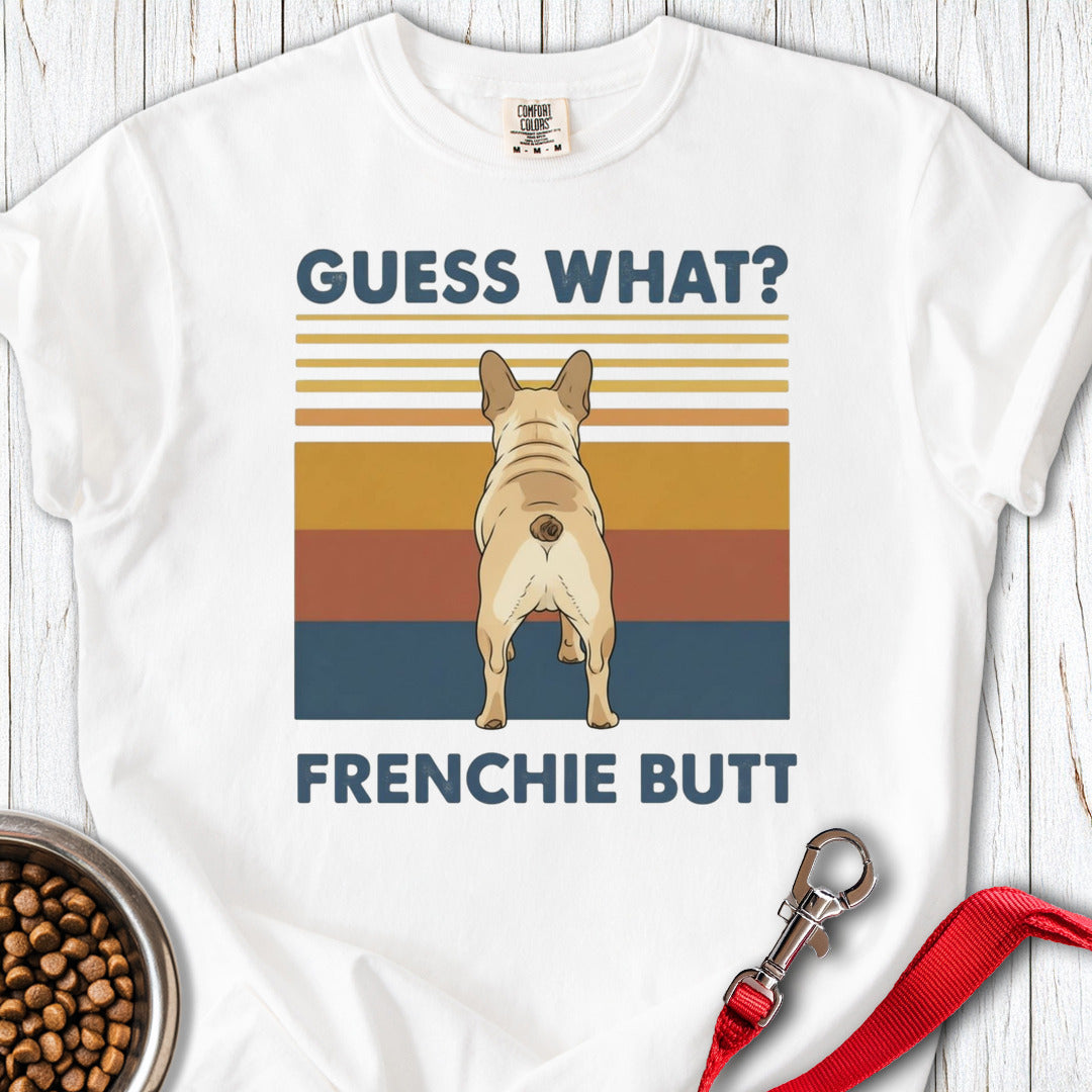 French Bulldog Butt Premium Tee — White