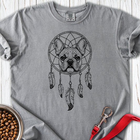 French Bulldog Dreamcatcher Premium Tee Grey