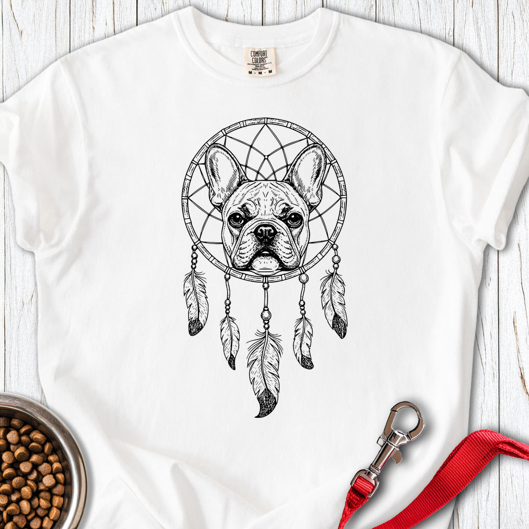 French Bulldog Dreamcatcher Premium Tee White