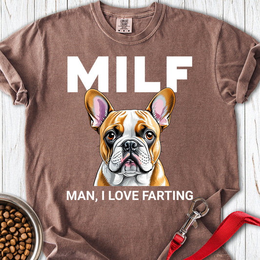 French Bulldog Fart Premium Tee Espresso